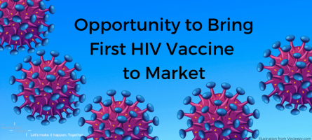 Opportunity to Bring First HIV Vaccine to Market