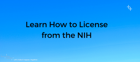 Learn how to license from the NIH