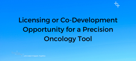 Licensing or Co-Development Opportunity for a Precision Oncology Tool