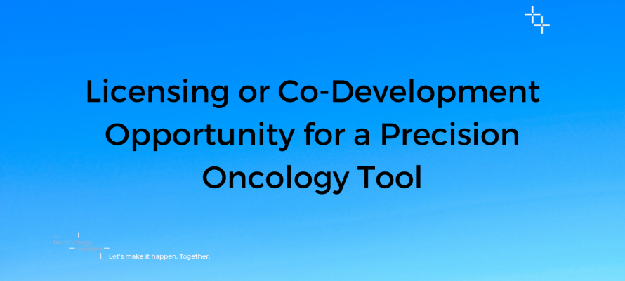 Licensing or Co-Development Opportunity for a Precision Oncology Tool