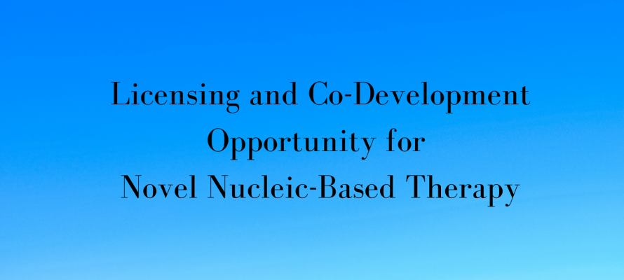 NCI Seeks Partner for Novel Nucleic-Based Therapy 