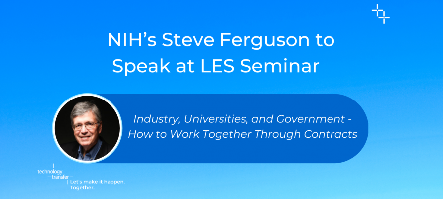 NIH's Steve Ferguson to Speak at LES Seminar